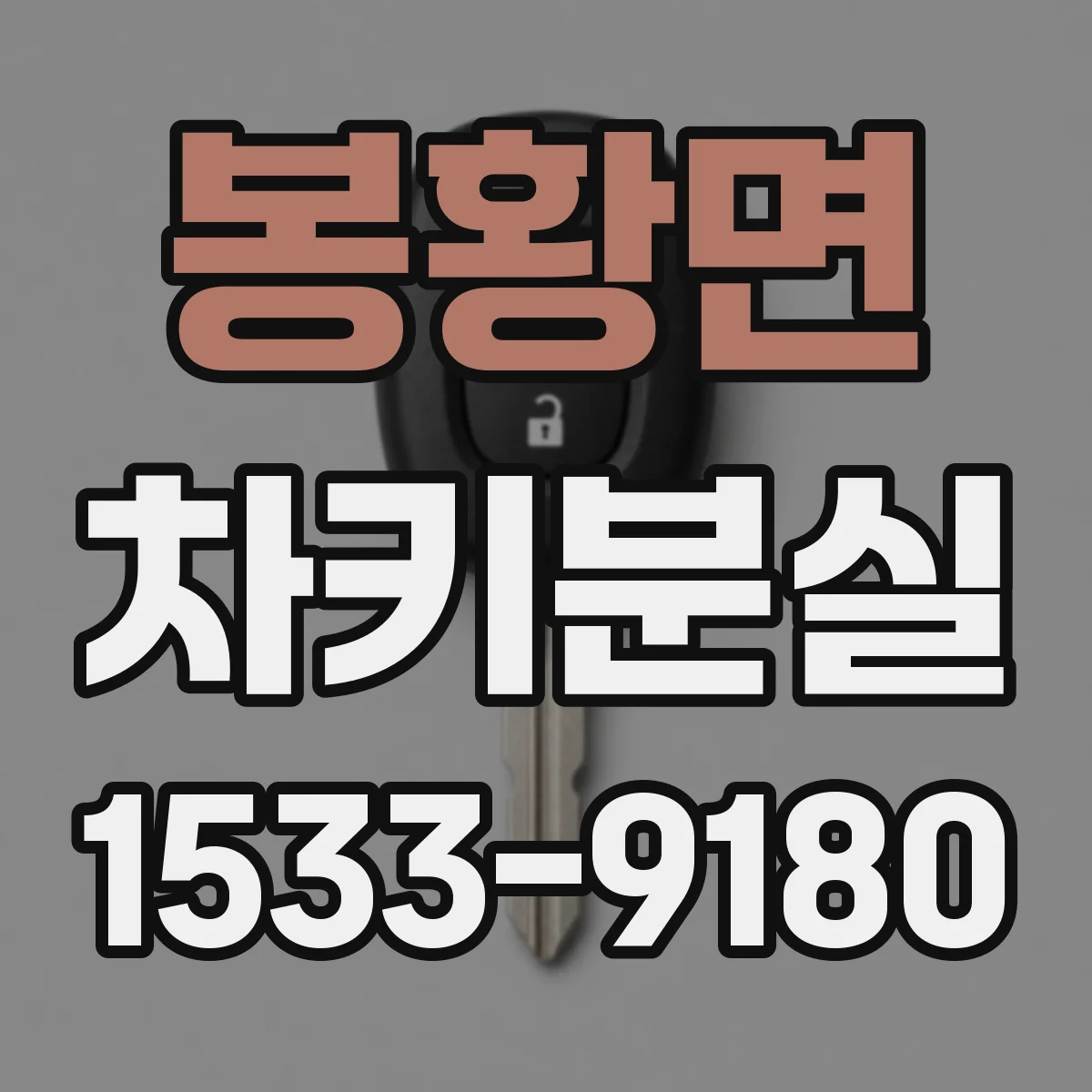 봉황면 차키분실