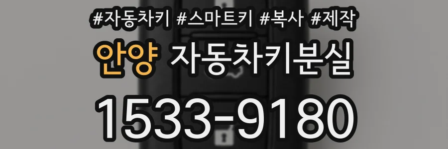 안양 자동차키분실