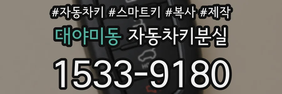 대야미동 자동차키분실
