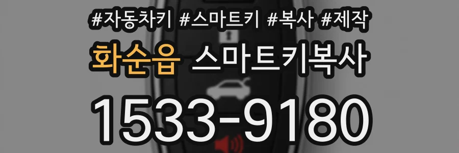 화순읍 스마트키복사