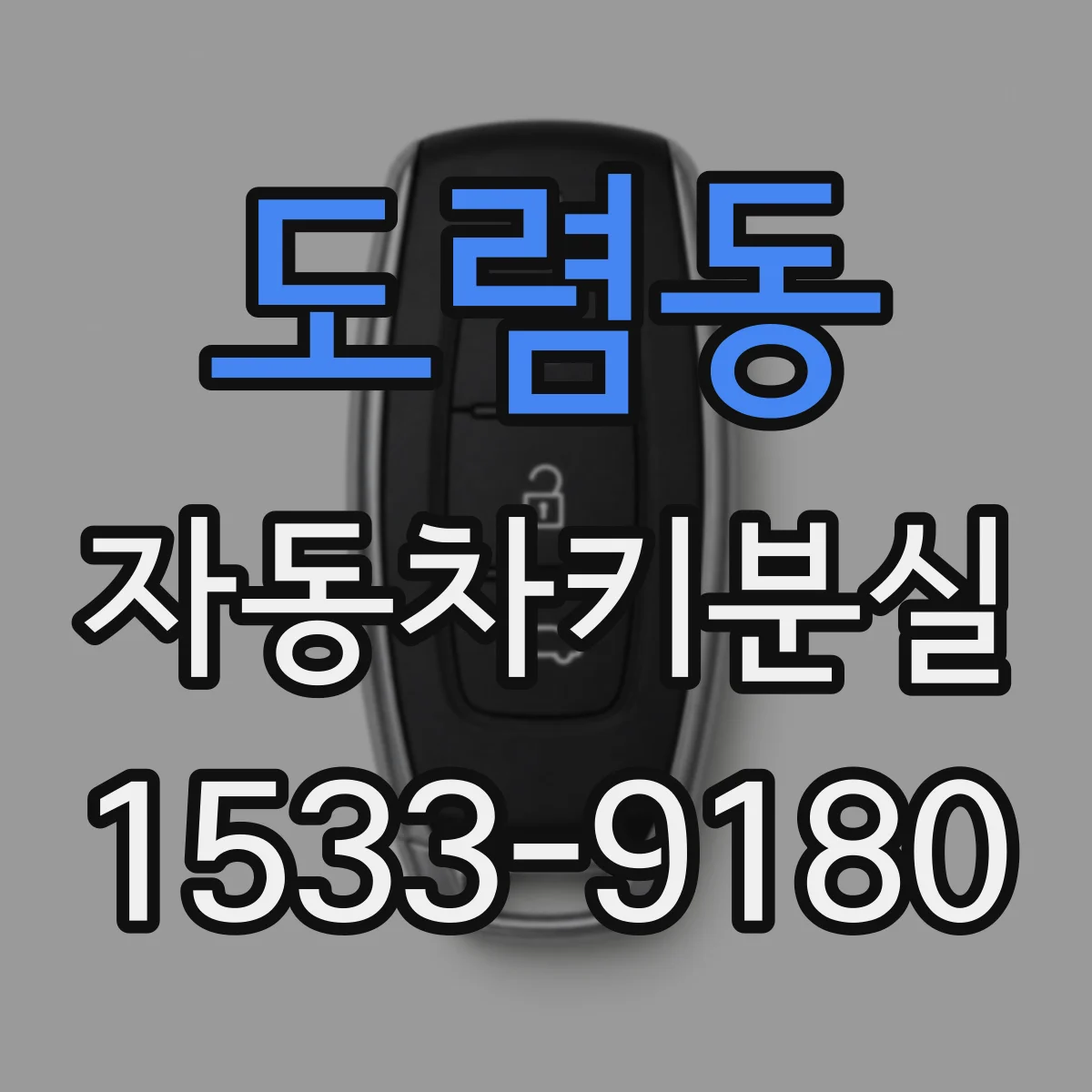 도렴동 자동차키분실