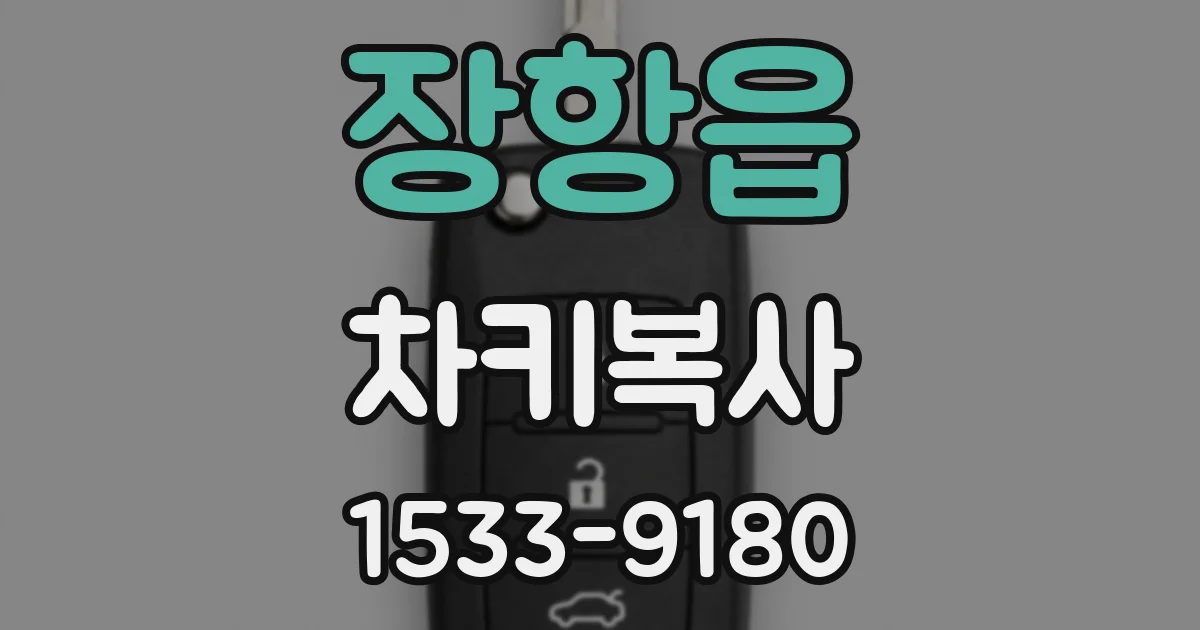장항읍 차키복사
