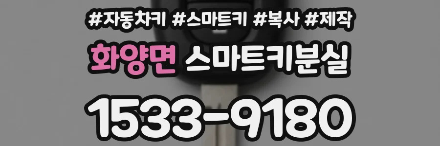 화양면 스마트키분실