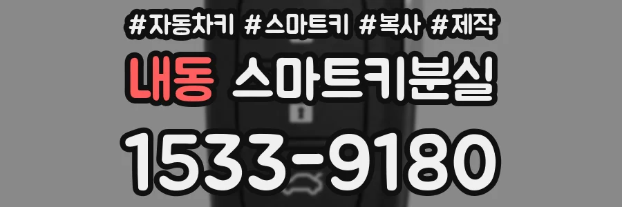 내동 스마트키분실