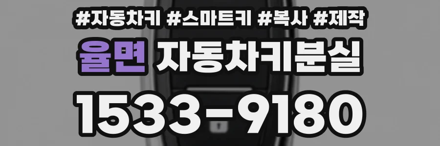 율면 자동차키분실