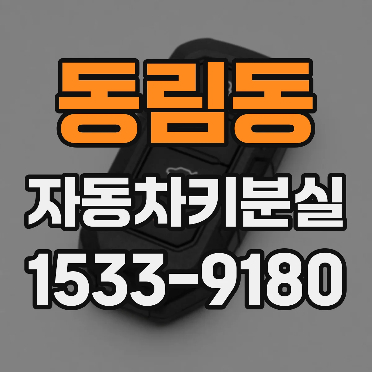 동림동 자동차키분실