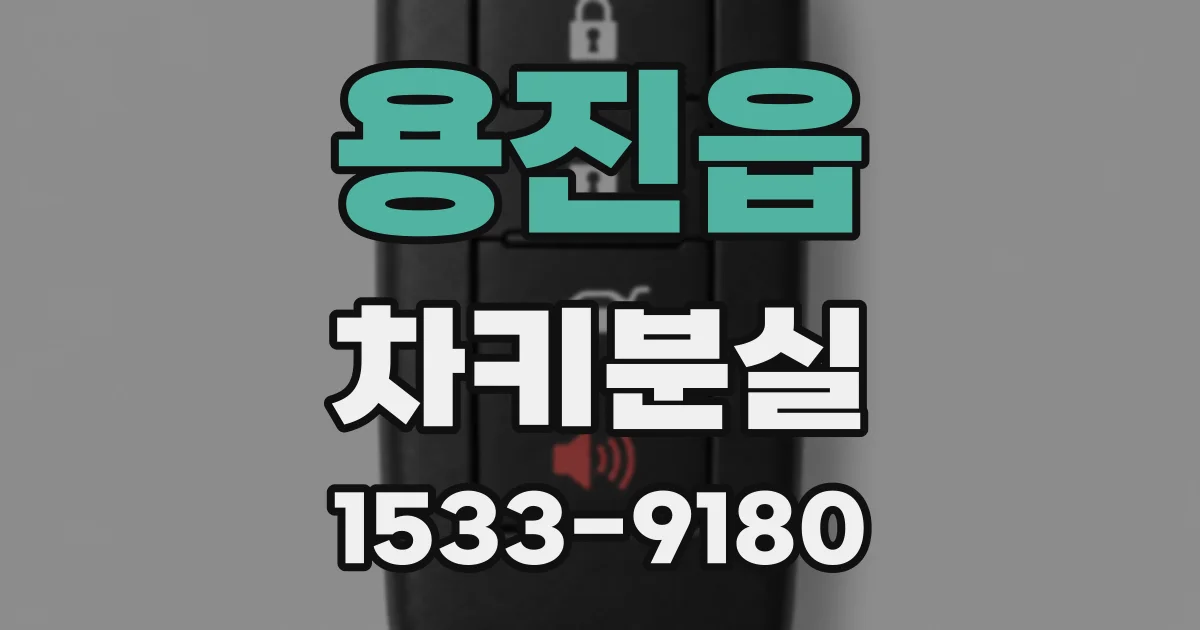용진읍 차키분실