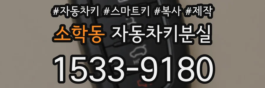 소학동 자동차키분실