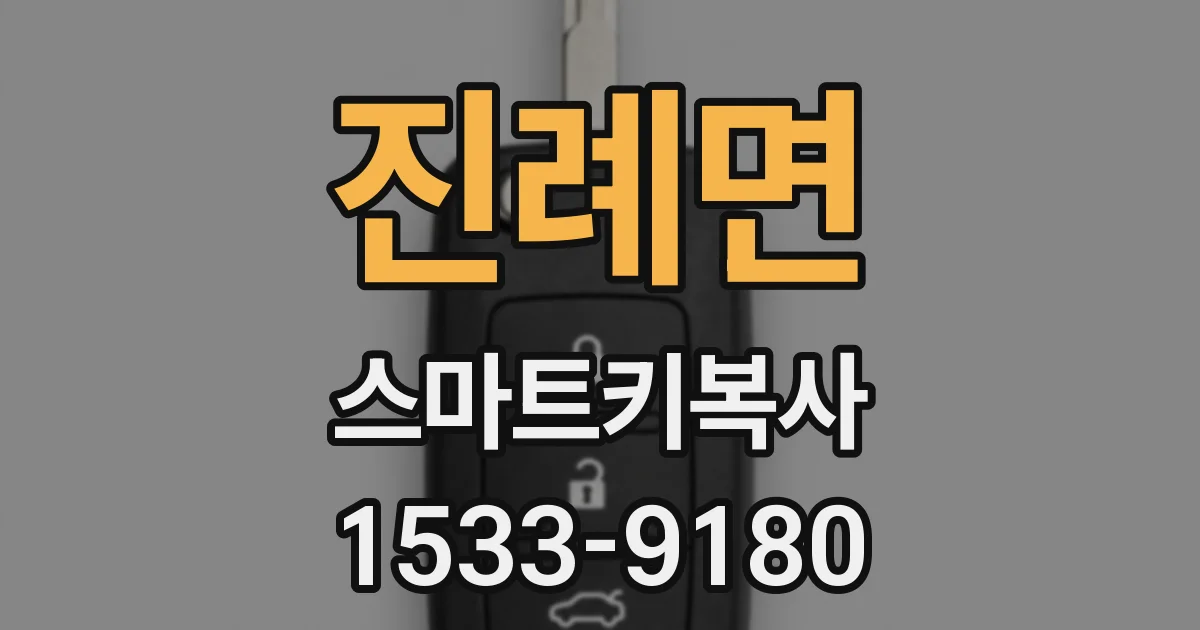 진례면 스마트키복사
