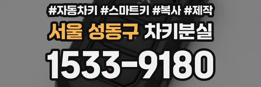 서울 성동구 차키분실