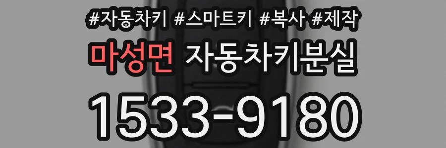 마성면 자동차키분실