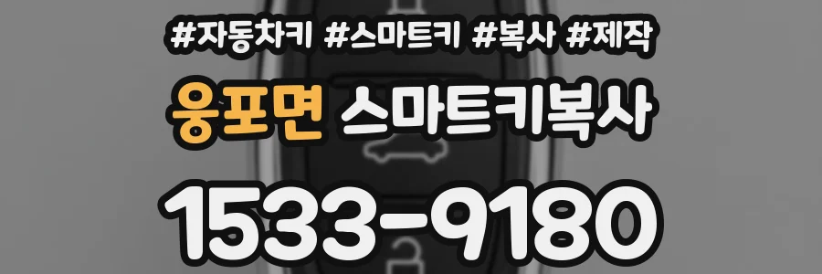 웅포면 스마트키복사