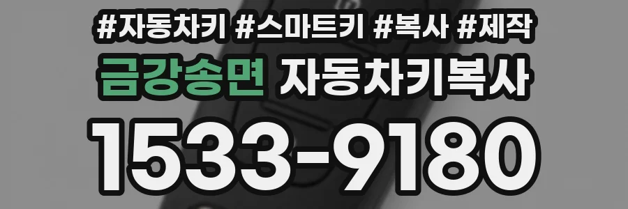 금강송면 자동차키복사
