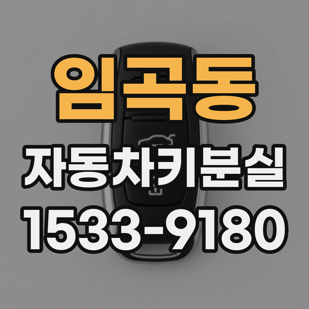 임곡동 자동차키분실