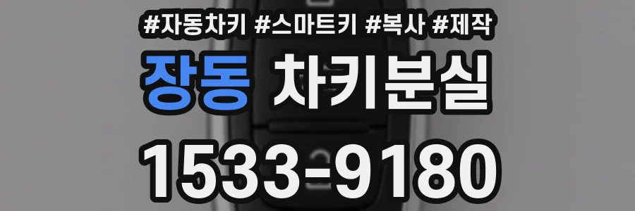장동 차키분실