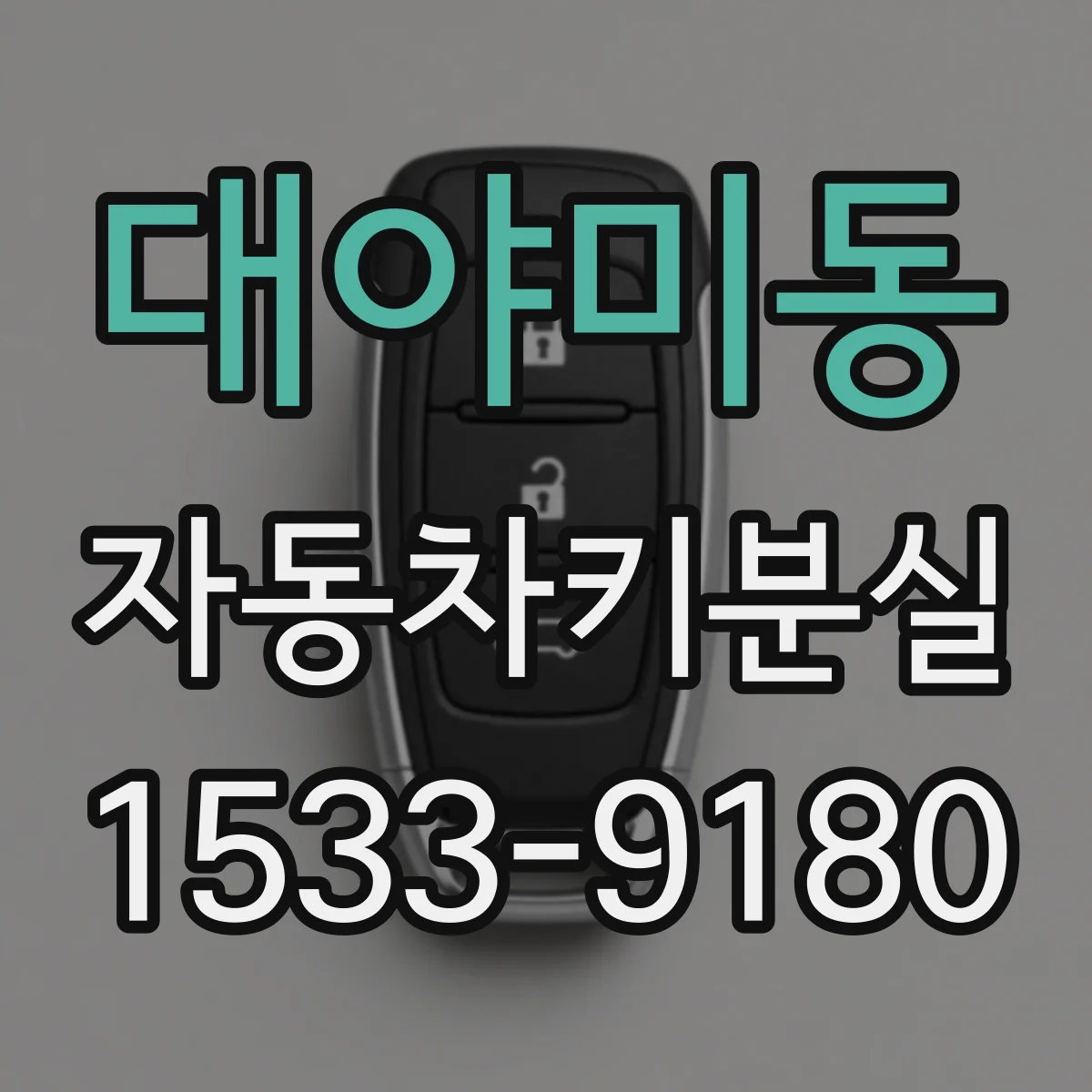 대야미동 자동차키분실