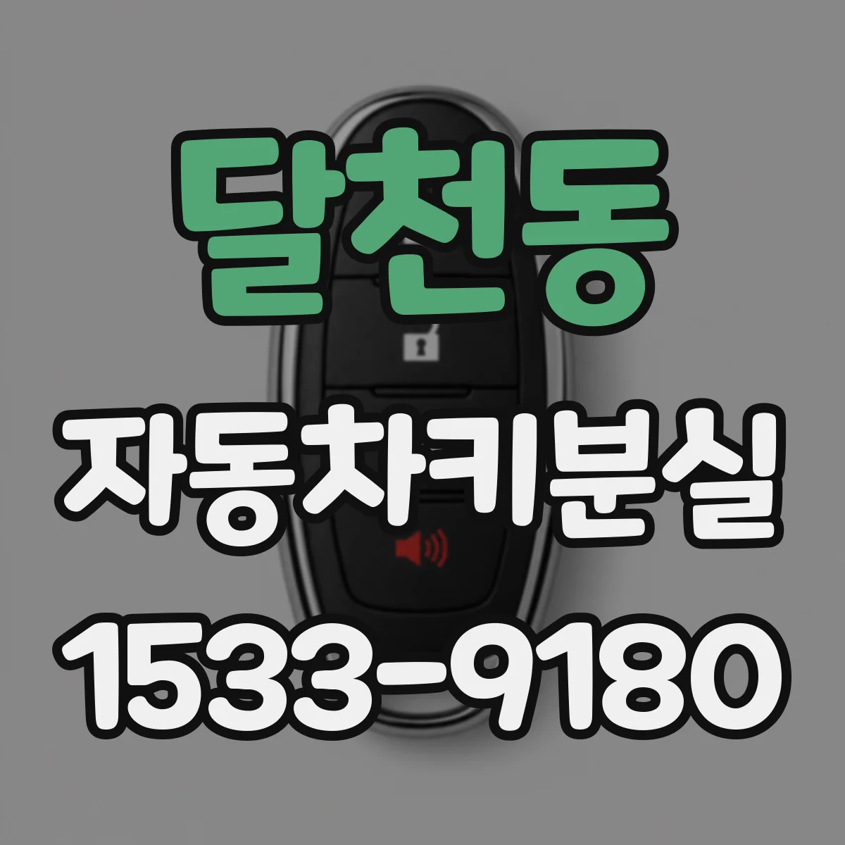 달천동 자동차키분실