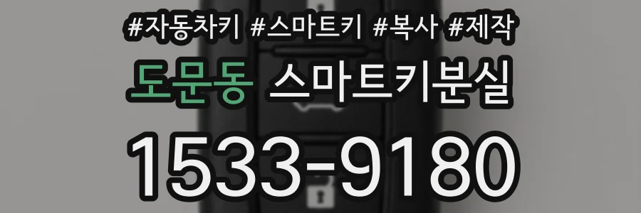 도문동 스마트키분실