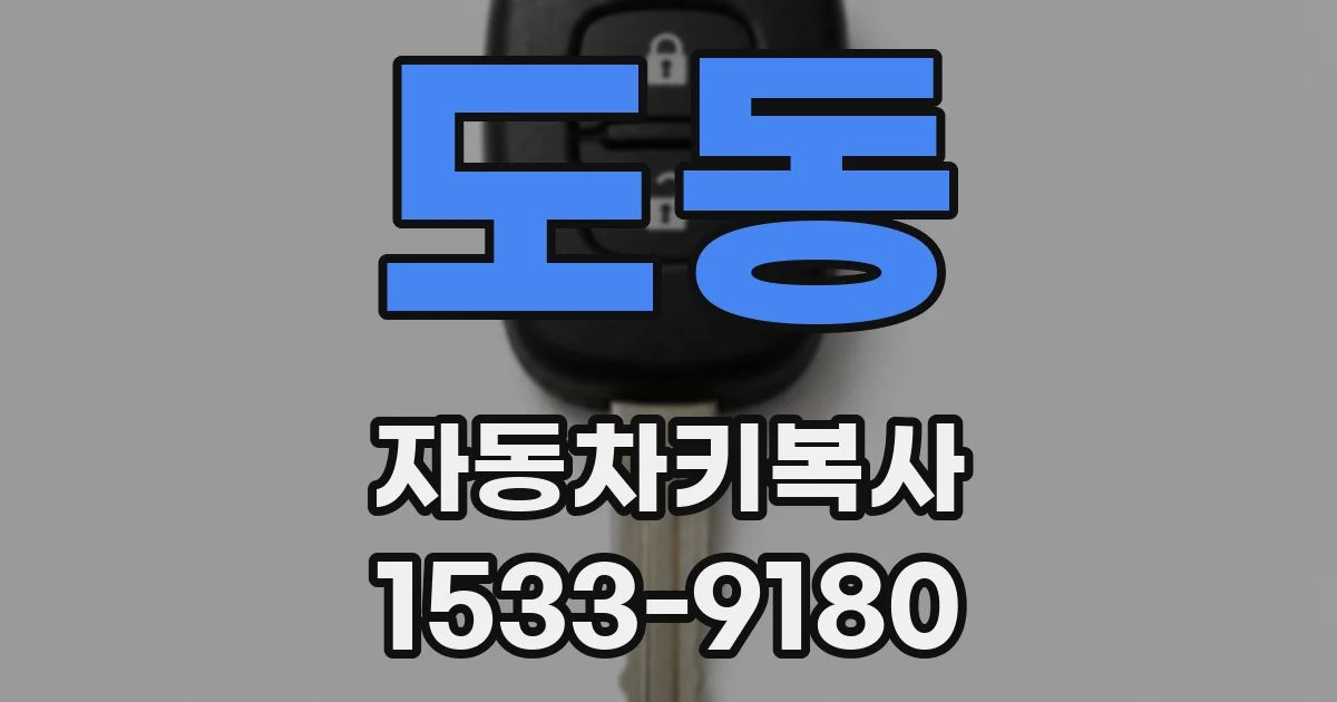 도동 자동차키복사