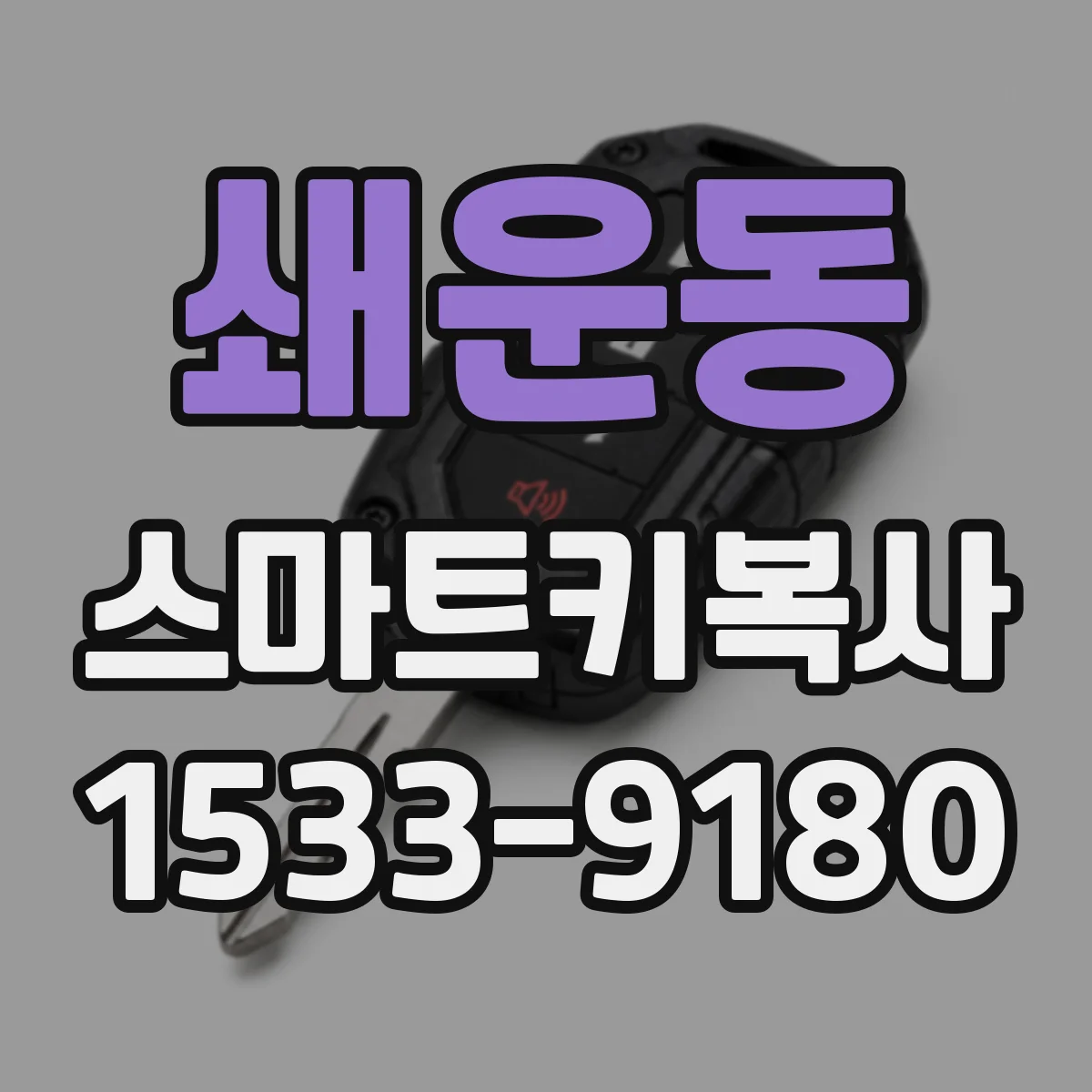 쇄운동 스마트키복사