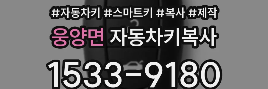 웅양면 자동차키복사