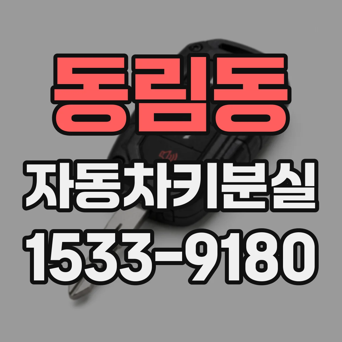 동림동 자동차키분실