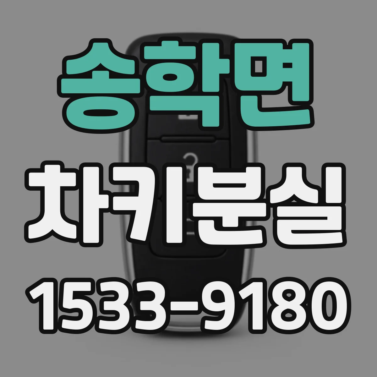 송학면 차키분실