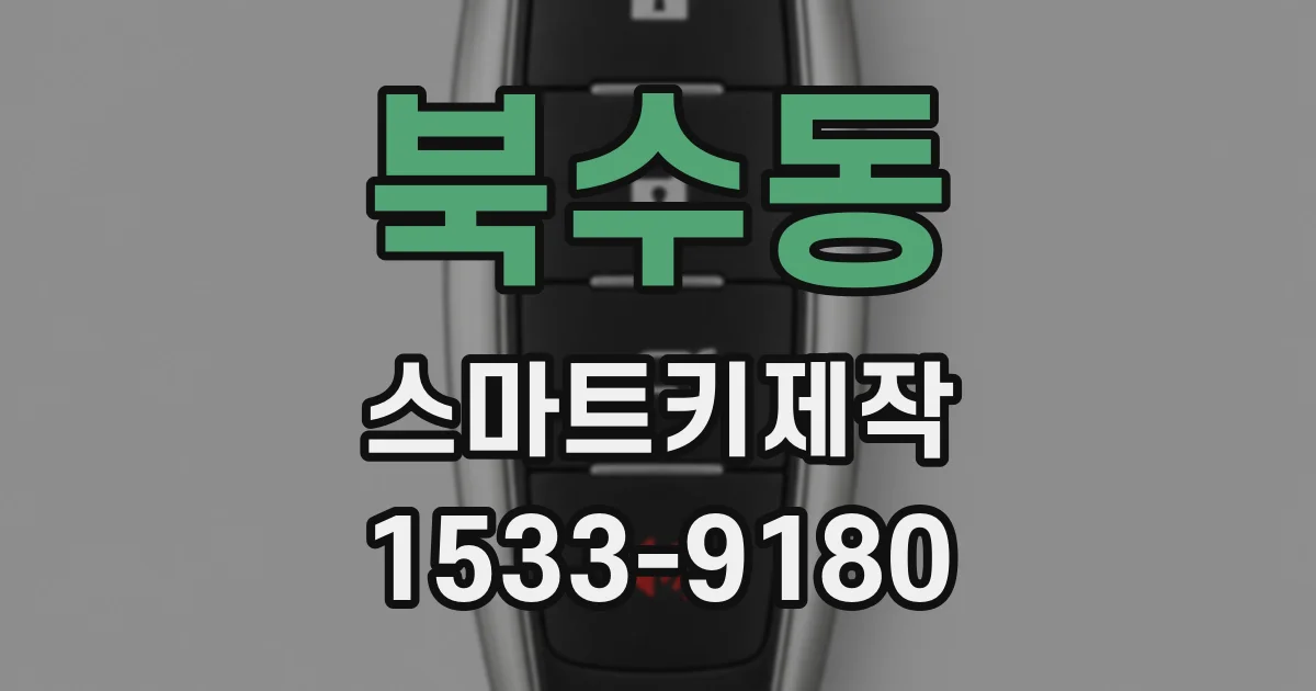 북수동 스마트키제작