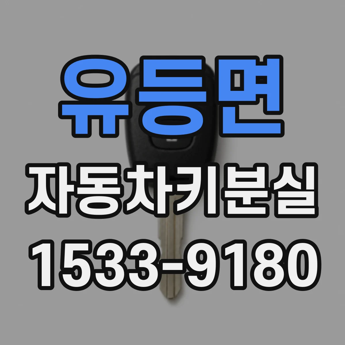 유등면 자동차키분실