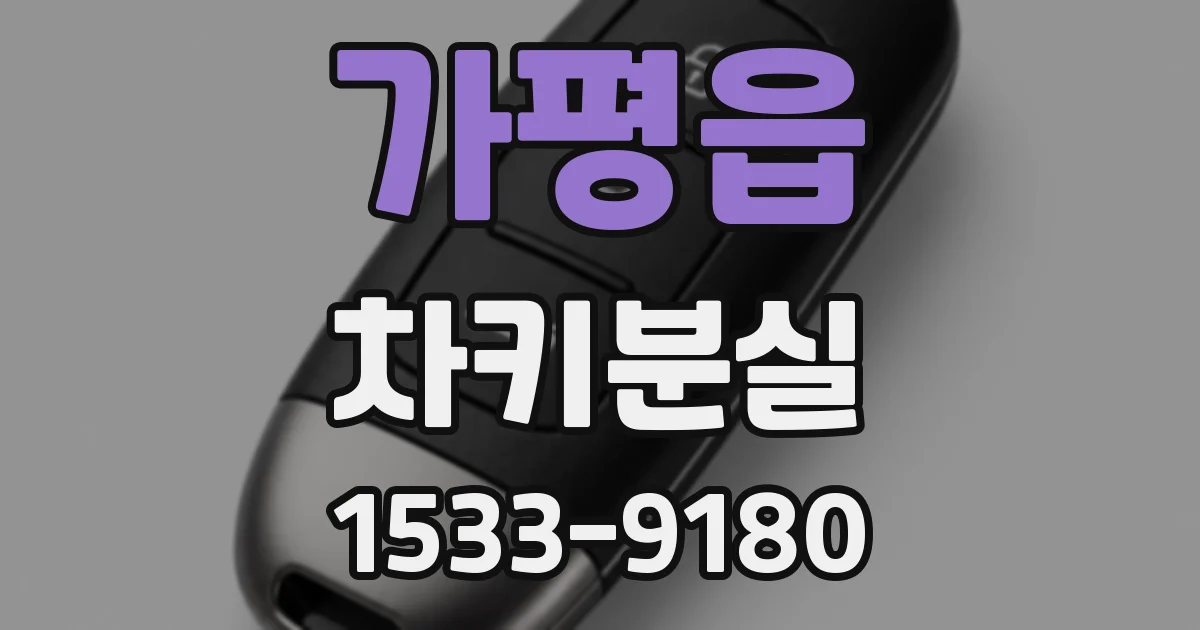 가평읍 차키분실