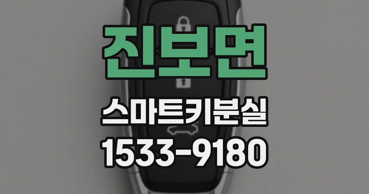 진보면 스마트키분실