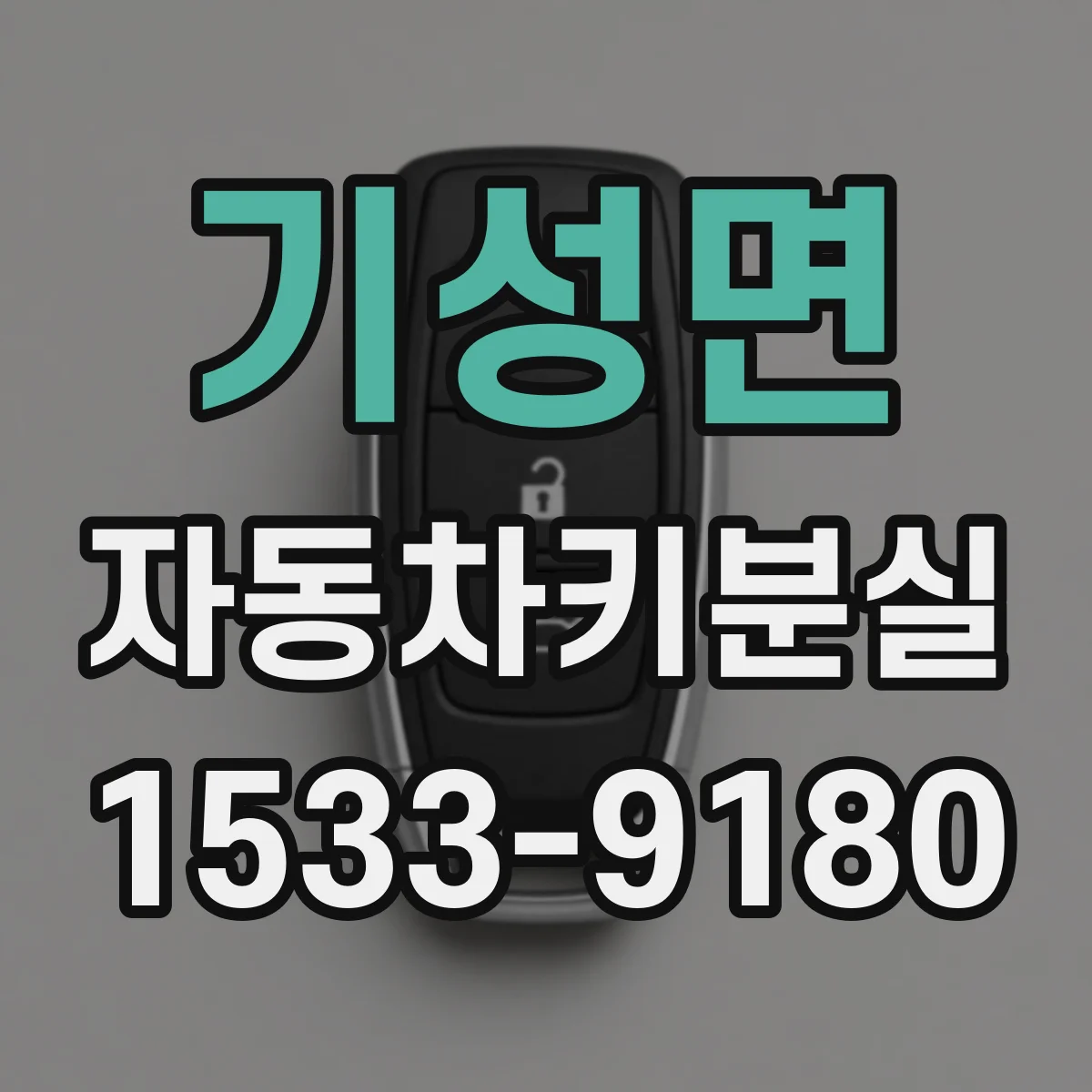기성면 자동차키분실