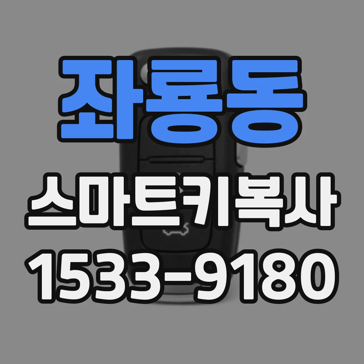 좌룡동 스마트키복사
