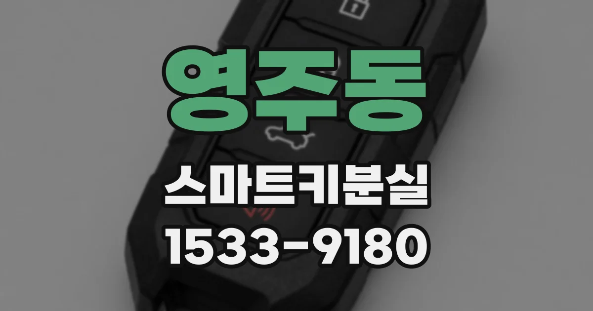 영주동 스마트키분실