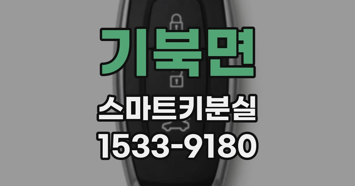 기북면 스마트키분실