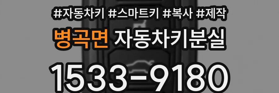 병곡면 자동차키분실