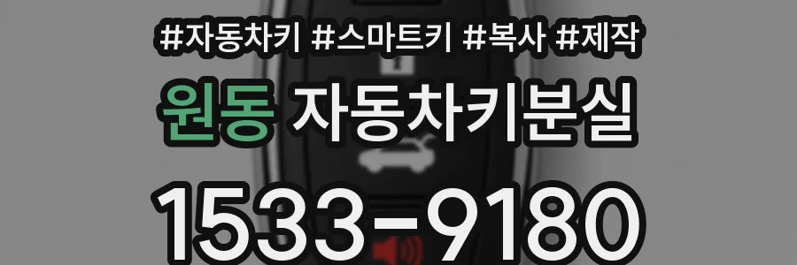 원동 자동차키분실