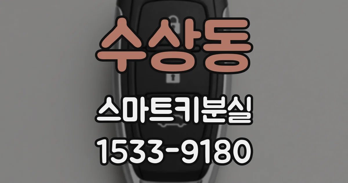 수상동 스마트키분실