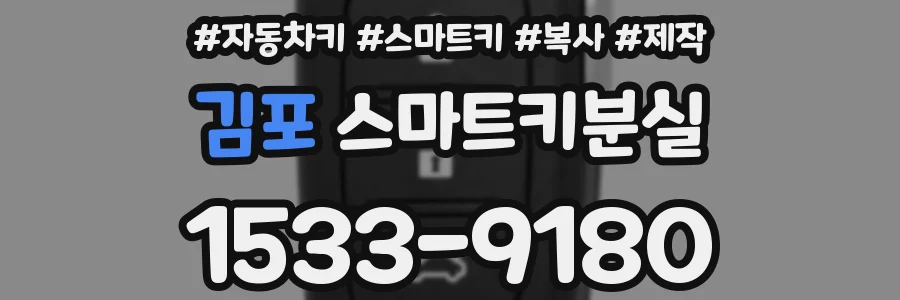 김포 스마트키분실