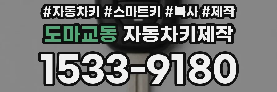 도마교동 자동차키제작