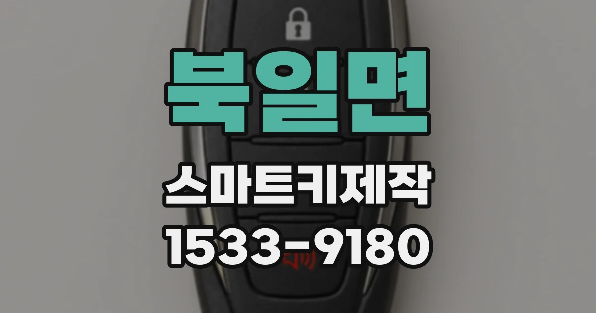 북일면 스마트키제작