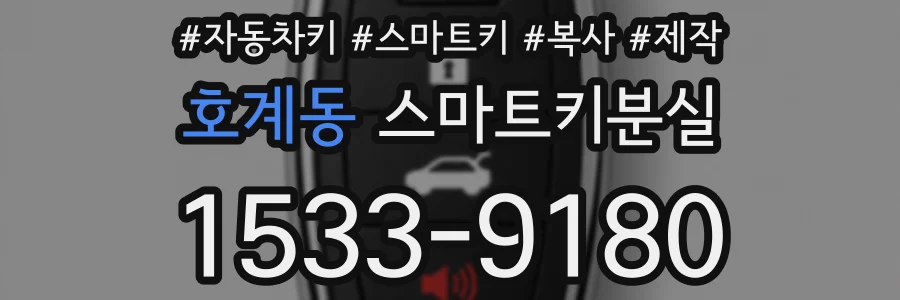호계동 스마트키분실