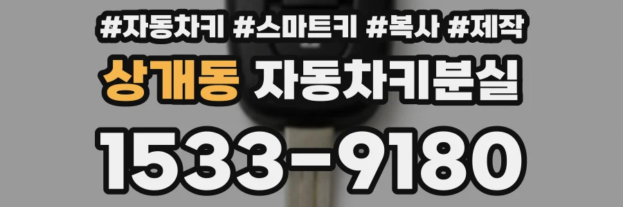 상개동 자동차키분실