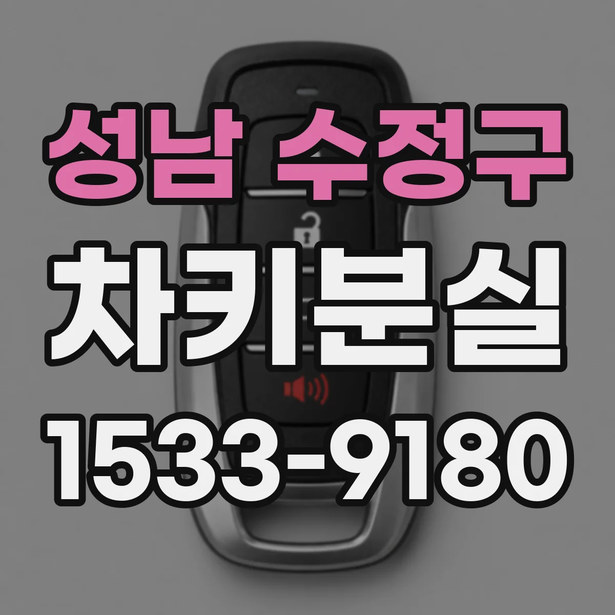 성남 수정구 차키분실