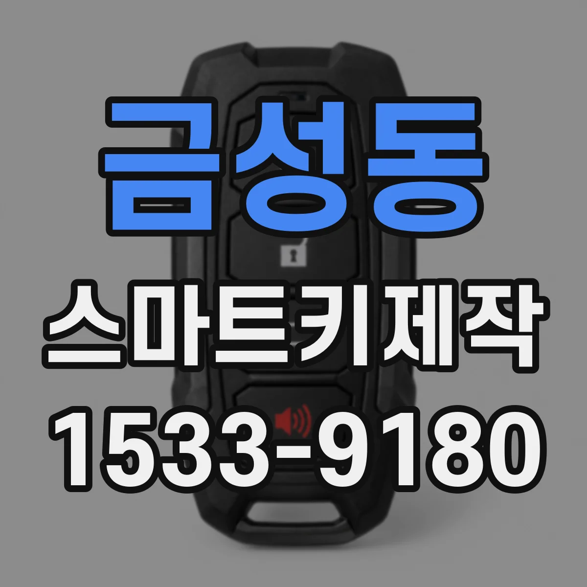 금성동 스마트키제작