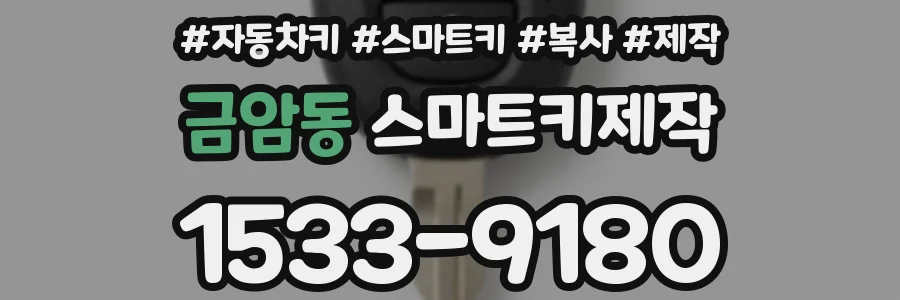 금암동 스마트키제작