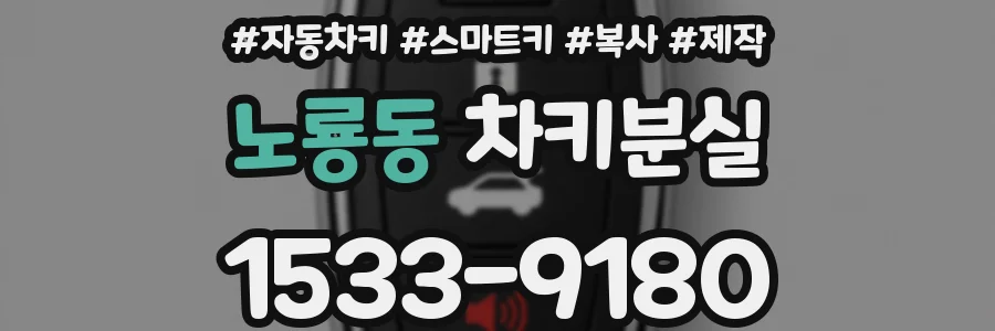 노룡동 차키분실