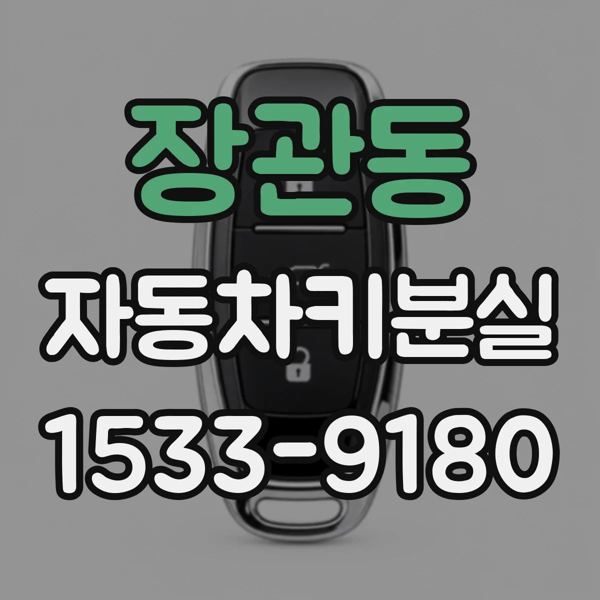 장관동 자동차키분실
