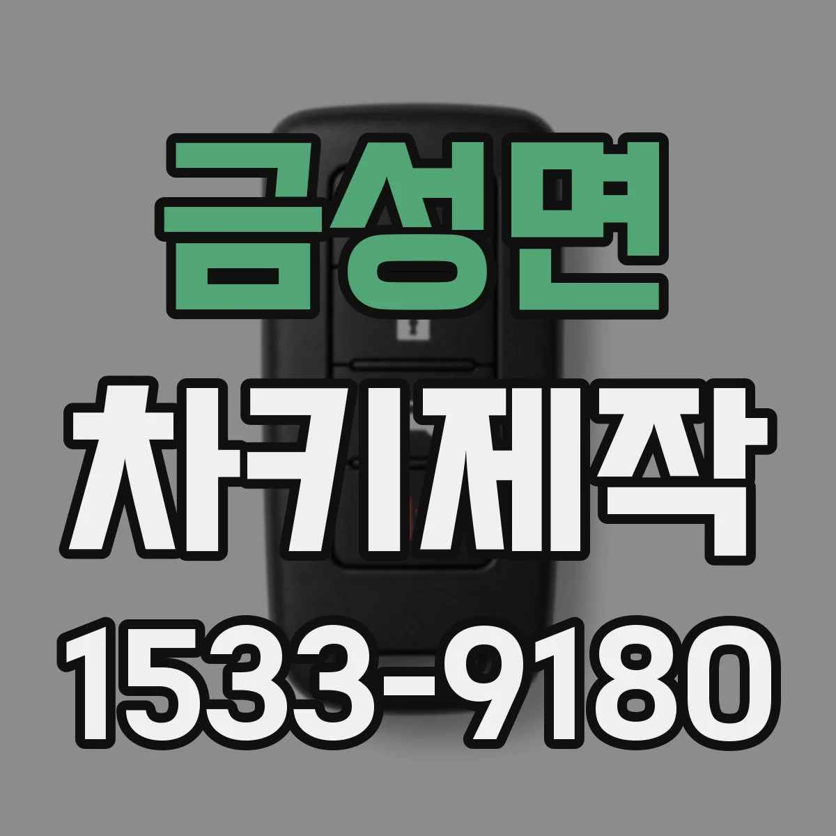 금성면 차키제작