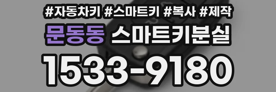 문동동 스마트키분실